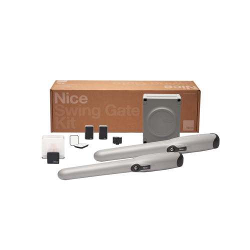 KIT PER CANCELLO A BATTENTE 2m 230Vac - Nice WINGO4BDKCE