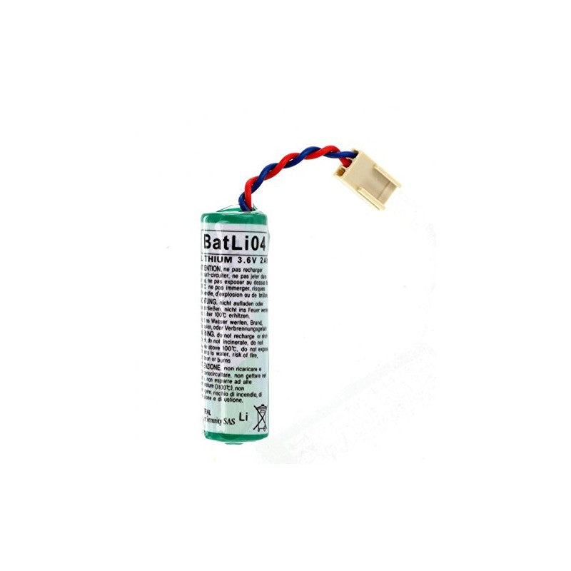 Batteria al litio 3,6 V / 2 Ah - Daitem BatLi04