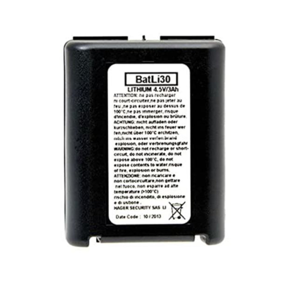 Batteria al litio 4,5 V / 3 Ah - Daitem BatLi30