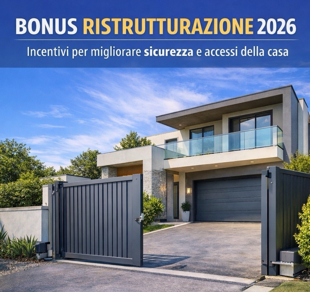 Bonus Ristrutturazione 2026: incentivi per migliorare sicurezza e accessi della casa